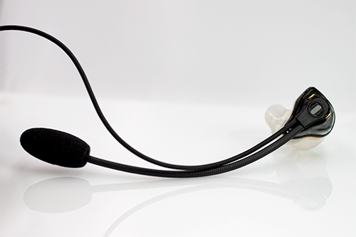 Custom Molded Earpiece for Officiating Headset