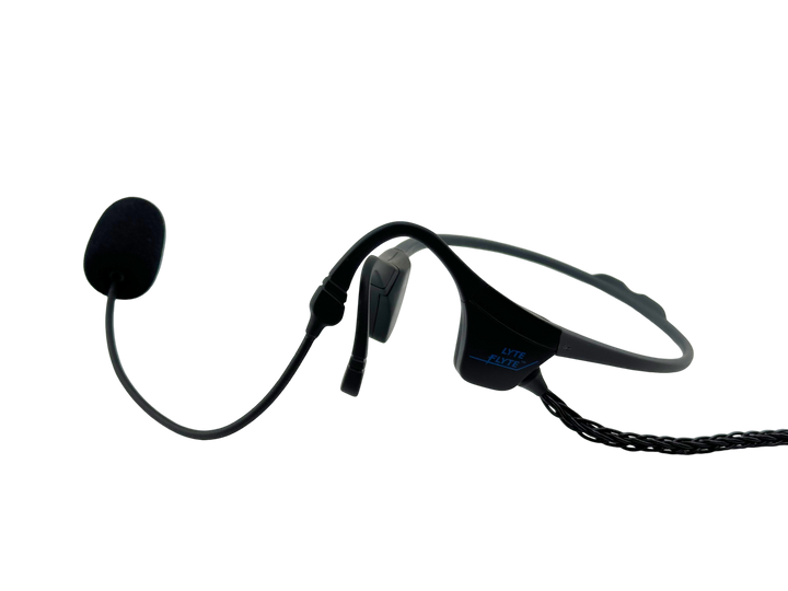 LyteFlyte black headset