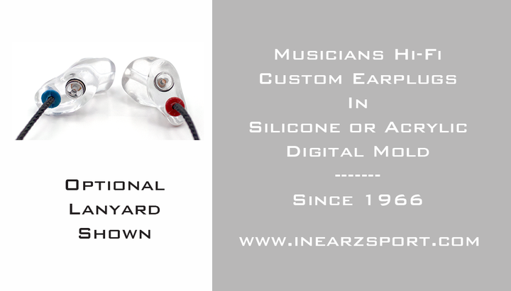 Musicians Hi-Fi Custom-Fit Earplugs